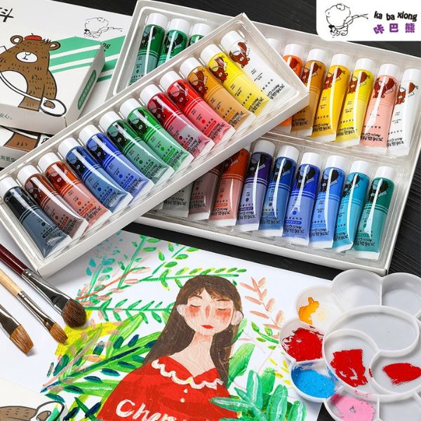 [ Set 2 Bộ ] Sơn Graffiti Acrylic [ 12/18/24/36 Màu ] - 16638