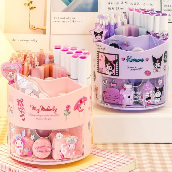[ Set 2 Cái ] Hộp Đựng Bút [ Kèm Sticker ] - 16692