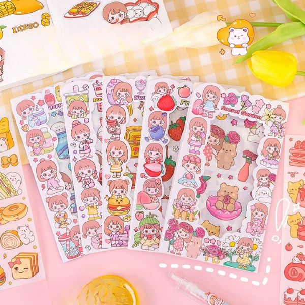 [ Set 10 Túi ] Sticker [ Túi 6 Tấm ] - 16809