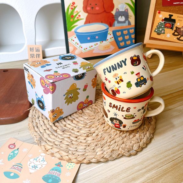 [ Set 2 Cái ] Ly Cốc Sứ - 16827