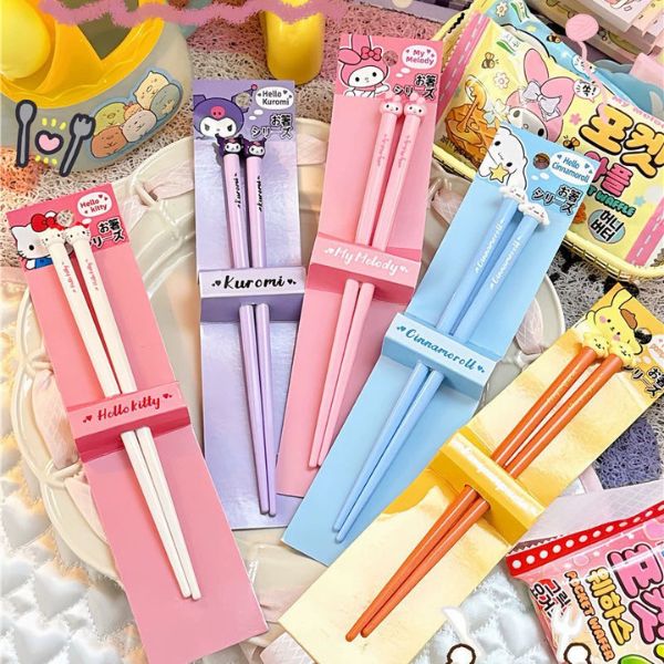 [ Set 10 Đôi ] Đũa Sanrio - 17186