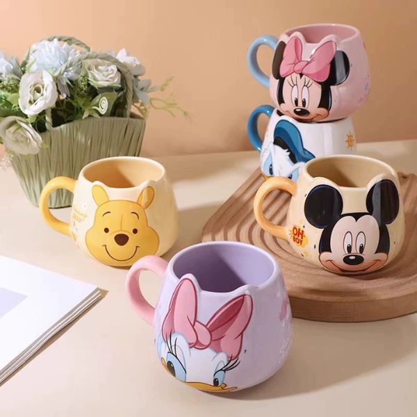 [ Set 2 Cái ] Ly Cốc Sứ [ Kèm Thia + Hộp Màu ] - 17861