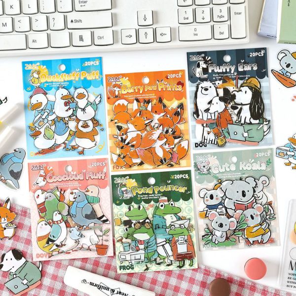 [ Set 12 Túi ] Sticker [ Túi 20 Miếng ] - 17912