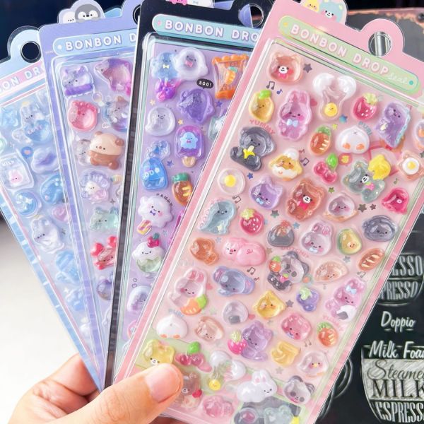 [ Set 12 Vỉ ] Sticker Nổi - 17959