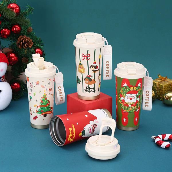 [ Set 2 Cái ] Bình Giữ Nhiệt [ 520ml - Inox 316 ] - 17961