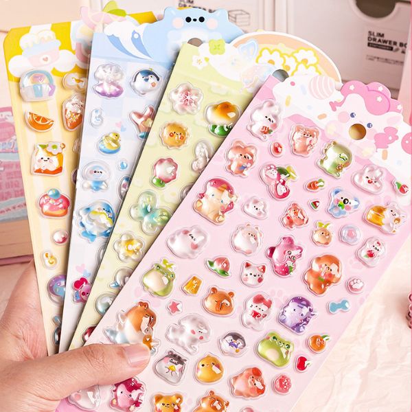 [ Set 6 Vỉ ] Sticker Nổi - 17983