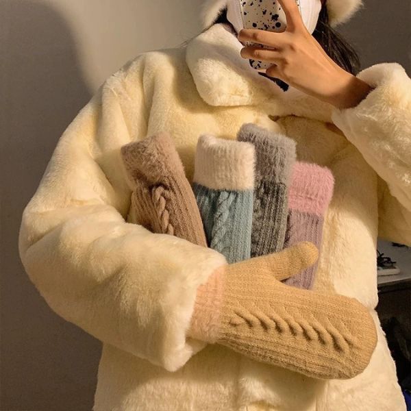 [ Set 6 Đôi ] Găng Tay Len - 18086