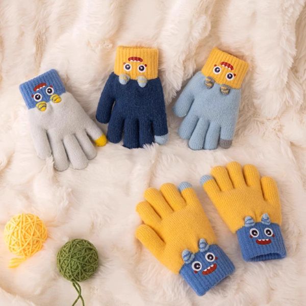 [ Set 6 Đôi ] Găng Tay Len [ Trẻ Em 5 - 10 Tuổi ] - 18072