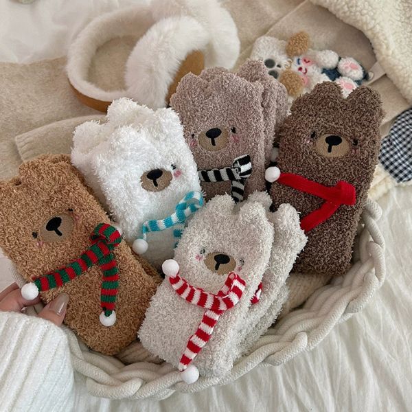 [ Set 5 Đôi ] Vớ Dài Mùa Đông [ Cotton / Có Tag Treo ] - 18045