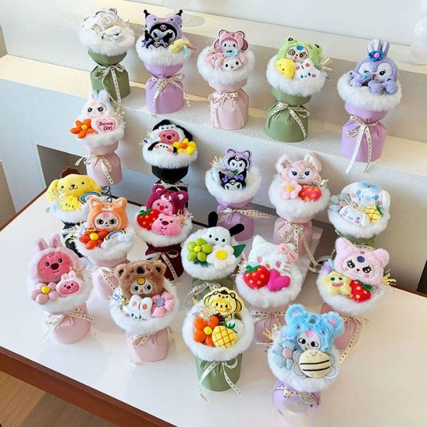 [ Set 2 Bó ] Hoa Gấu Bông - 18097