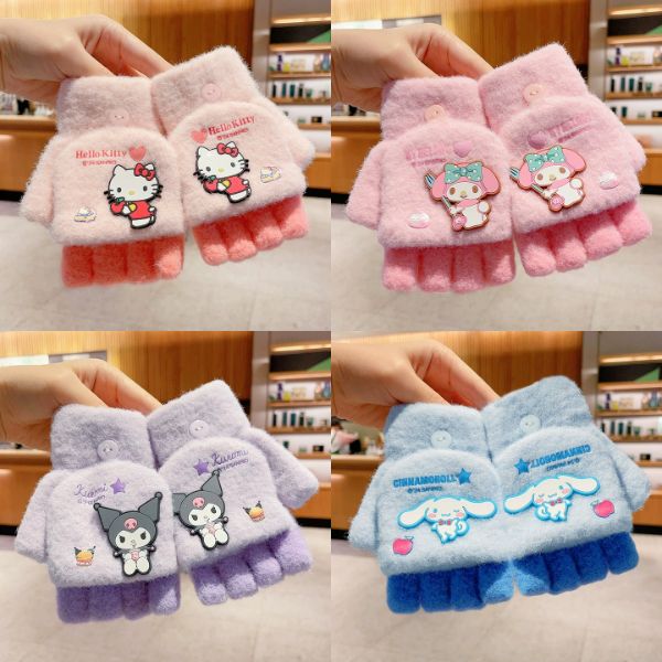 [ Set 2 Đôi ] Găng Tay Trẻ Em SANRIO [ 6-12 ] - 18159