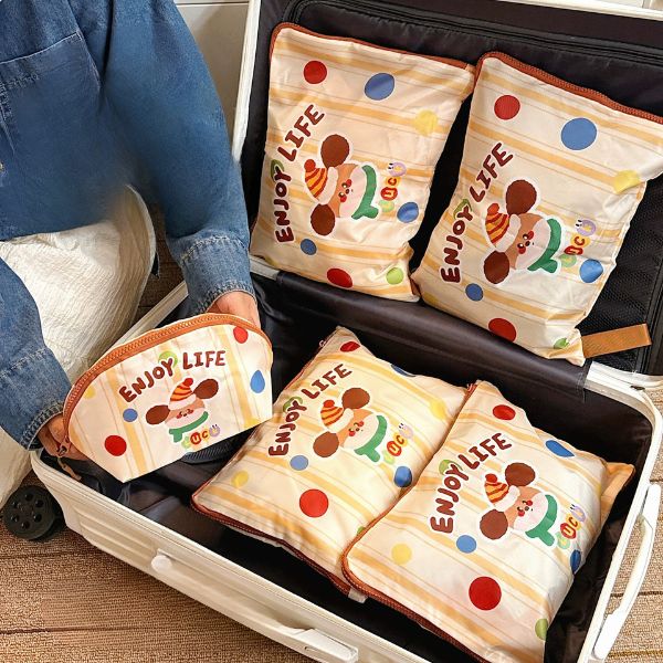 [ Set 5 Cái ] Túi Đựng Mỹ Phẩm - 18377