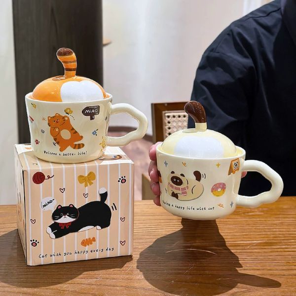 [ Set 2 Cái ] Ly Cốc Sứ [ Hộp Đẹp ] - 18387