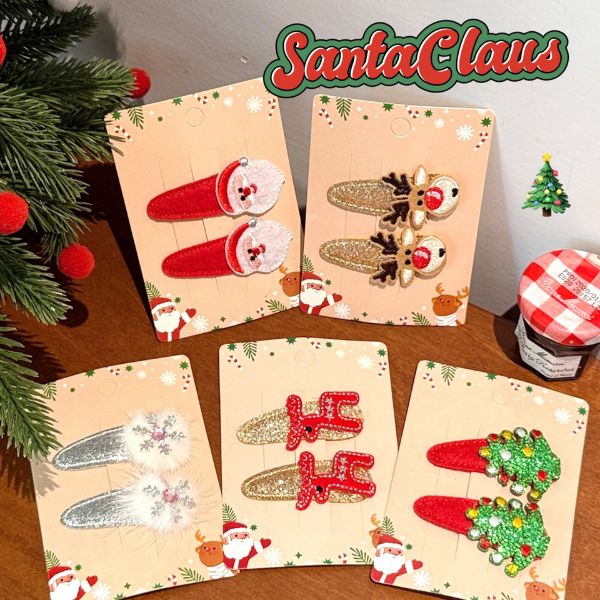 [ Set 10 Vỉ ] Kẹp Tóc [ Vỉ 2 Cái ] - 18432