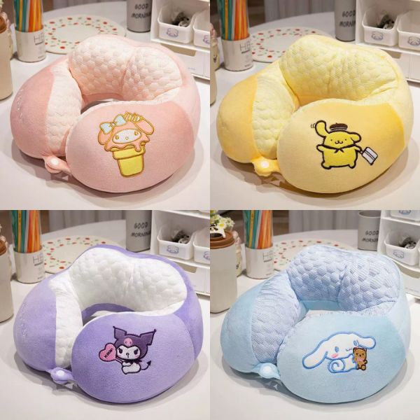 [ Set 5 Cái ] Gối Chữ U Sanrio - 18568