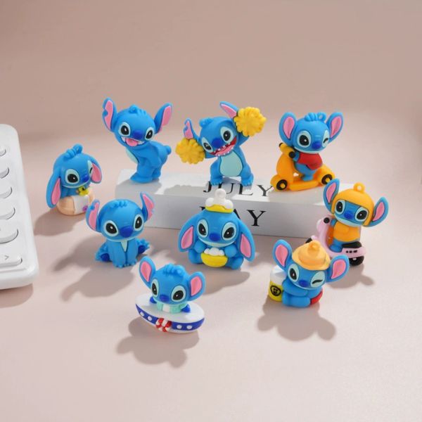 [ Set 50 Cái ] Móc Khoá / Charm Cao Su 3D Stitck [ Size ~ 5cm ] - 19169