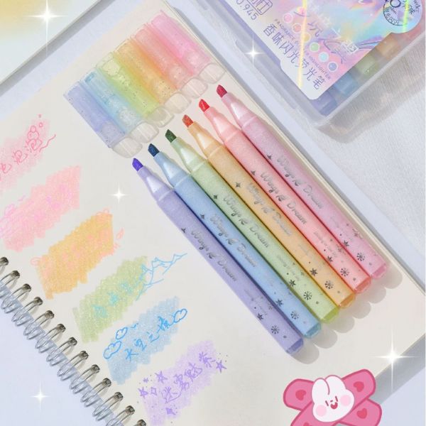 [ Set 5 Hộp ] Bút Dạ Kim Tuyến [ Hộp 6 Cây ] - 19217