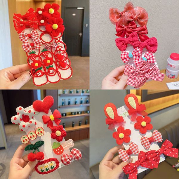 [ Set 5 Vỉ ] Kẹp Tóc - 19229