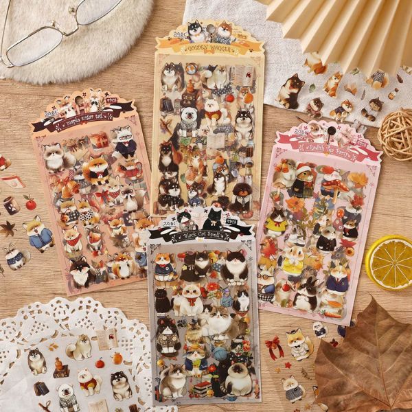 [ Set 12 Túi ] Sticker [ Túi 4 Tấm ] - 19447