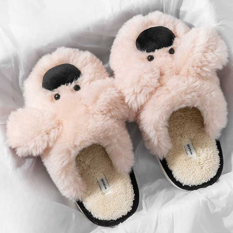 [ Set 2 Đôi ] Dép Mùa Đông [ Size : 36 > 41 ] - 19541