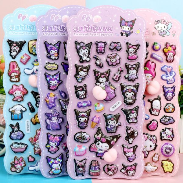 [ Hộp 36 Túi ] Sticker Nổi Sanrio - 19767