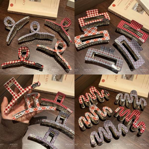 [ Set 12 Cái ] Kẹp Tóc [ Acrylic / 12cm ] - 19807