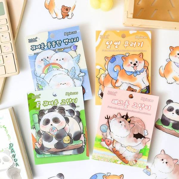 [ Set 12 Túi ] Sticker [ Túi 10 Miếng ] - 19990