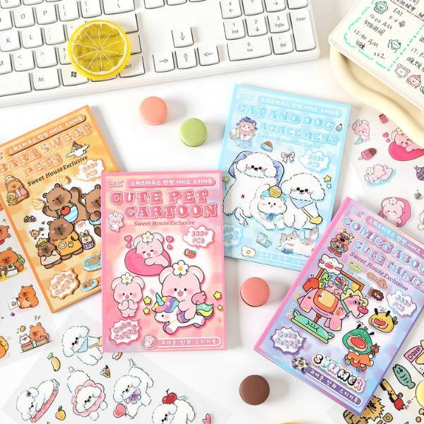 [ Set 4 Quyển ] Sticker [ Quyển 20 Trang ] - 19999