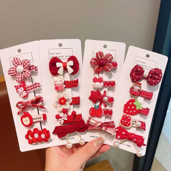 [ Set 10 Vỉ ] Kẹp Tóc - 20110