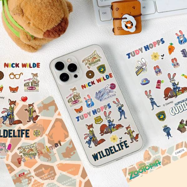 [ Set 10 Túi ] Sticker Zootopia [ Túi 2 Tấm ] - 20285
