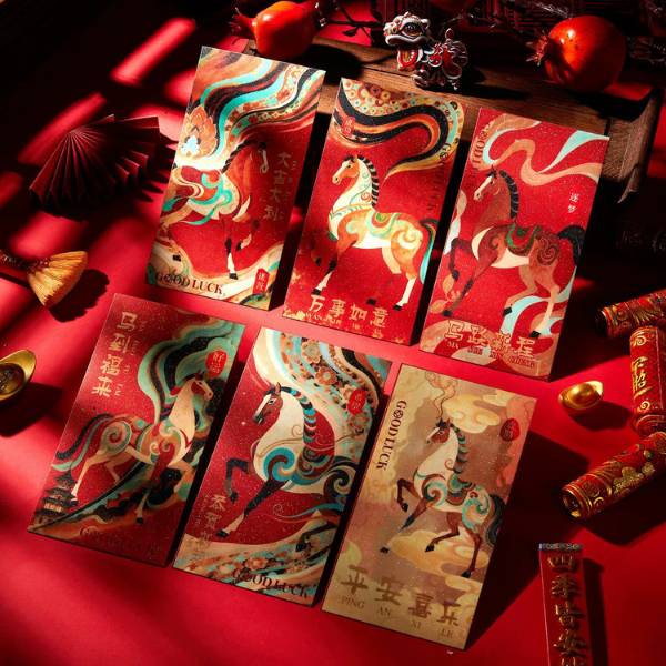 [ Set 10 Xấp ] Lì Xì Láp Lánh [ Xấp 6 Cái ] - 20621