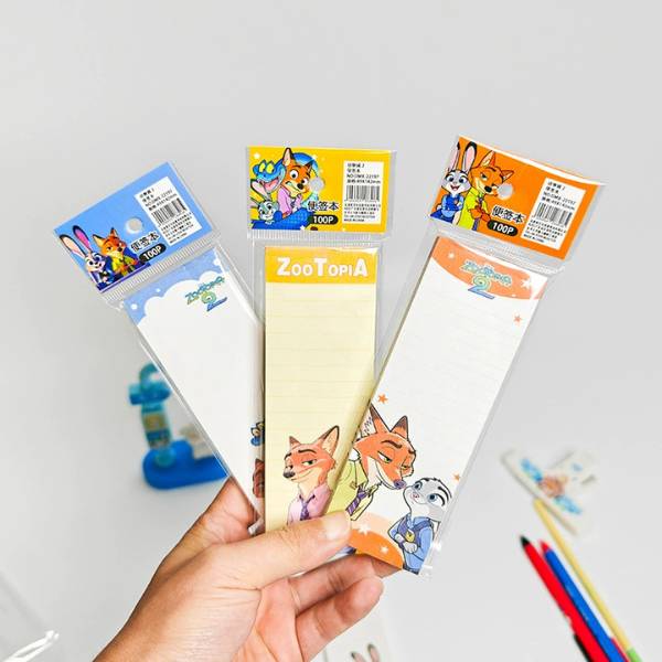 [ Hộp 16 Xấp ] Giấy Note Zootopia - 20772