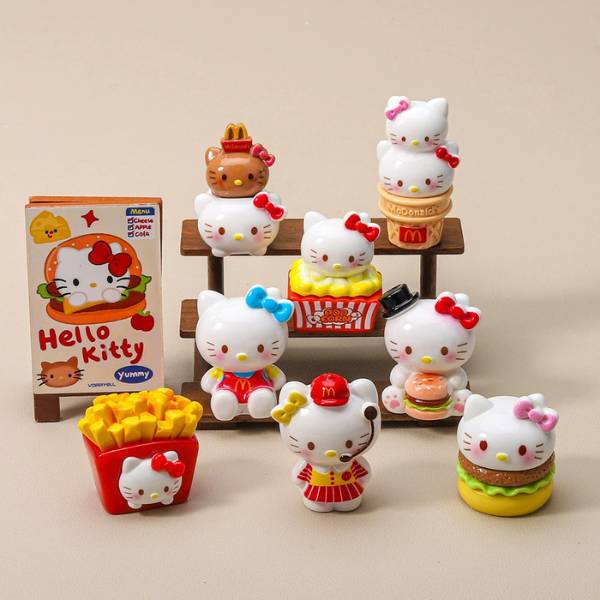 [ Set 16 Cái ] Charm 3D Hello Kitty - 20805