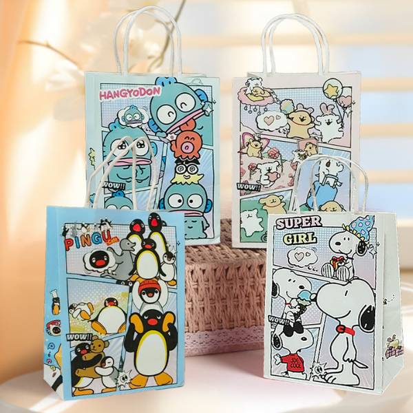 [ Set 20 Cái ] Túi Quà Pengu [ 15*8*21cm ] - 20829