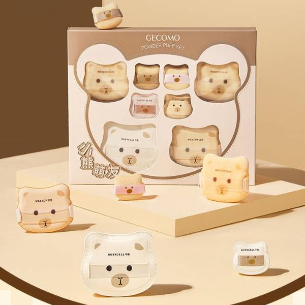 [ Set 5 Hộp ] Bông Trang Điểm [ 8 Món ] - 20904