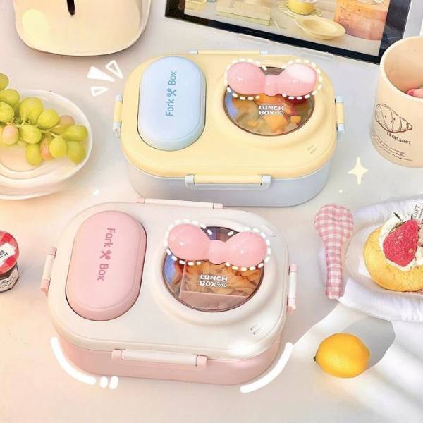 [ Set 2 Cái ] Hộp Đựng Cơm - 21076