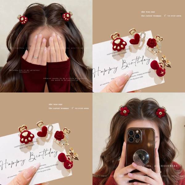 [ Set 12 Cái ] Kẹp Tóc - 21230