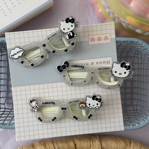 [ Set 12 Cái ] Kẹp Tóc Hello Kitty - 20442