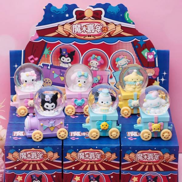 [ Hộp 6 Quả ] Cầu Tuyết Sanrio [ Size ~ :5*8cm ] - 21331