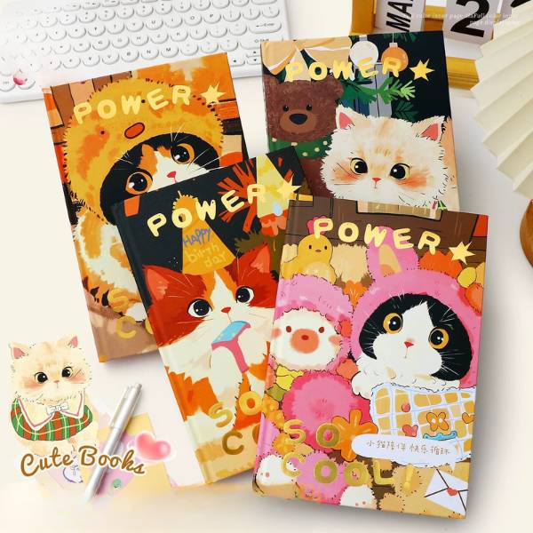 [ Set 4 Quyển ] Sổ Nhật Ký [ A5 / Giấy Hoạ Tiết ] - 21476