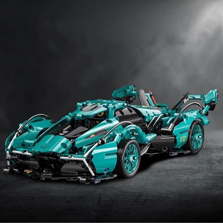 Lego Siêu Xe Lamborghini Tiffany Blue V12 [ Size 1:14 / 36cm ] - 21568