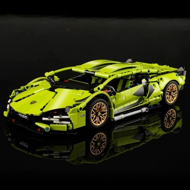 Lego Siêu Xe Lamborghini Green Bull SIAN [ Size 1:14 / 36cm ] - 21569