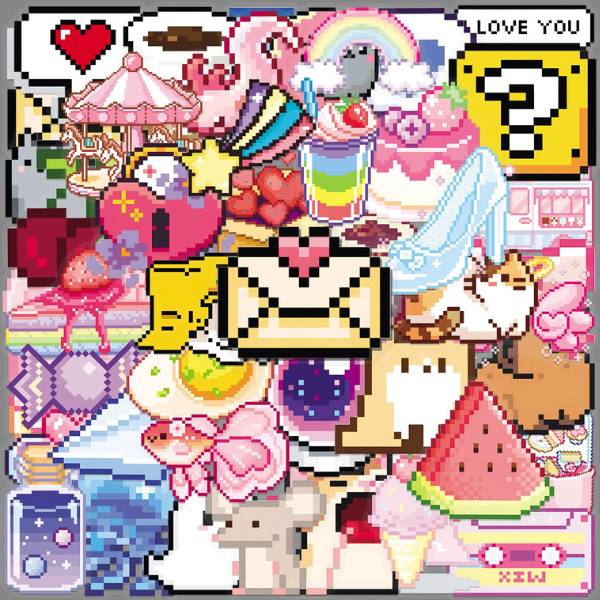 [ Set 10 Túi ] Sticker [ 50 Miếng ] - 21728