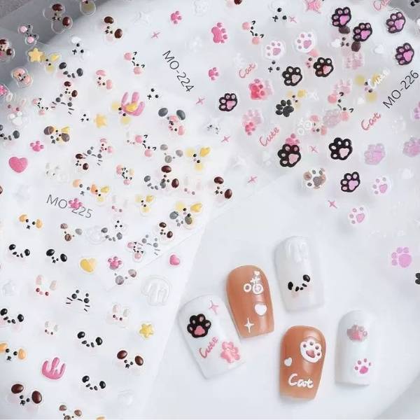 [ Set 20 Tấm ] Sticker Dán Nail - 21857