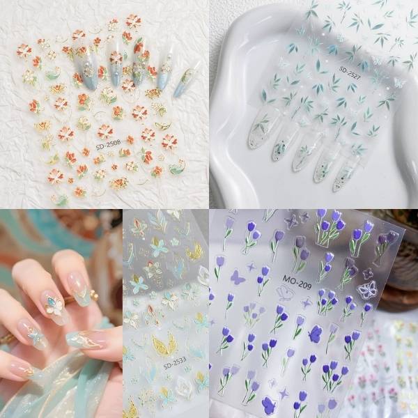 [ Set 20 Tấm ] Sticker Dán Nail - 21851