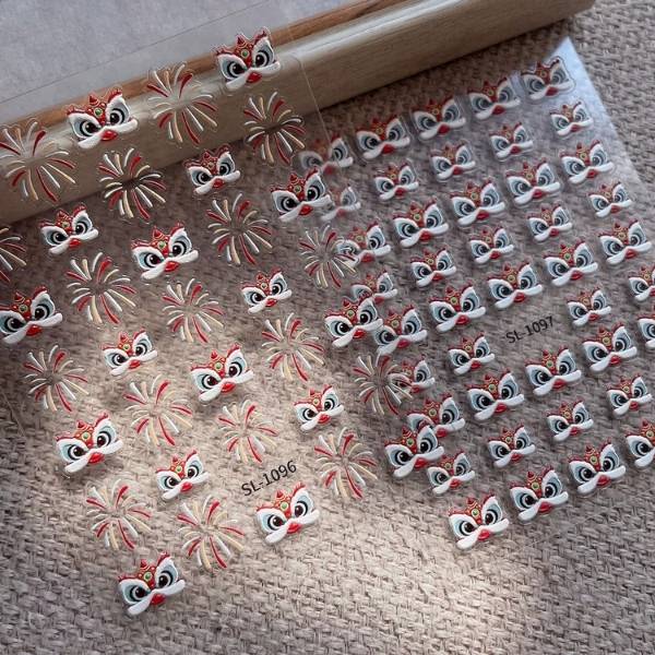 [ Set 10 Tấm ] Sticker Dán Nail - 21849