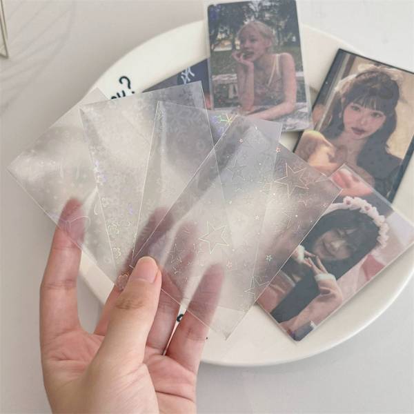 [ Set 200 Túi ] Sleeve Lấp Lánh [ 58*89mm ] - 22287