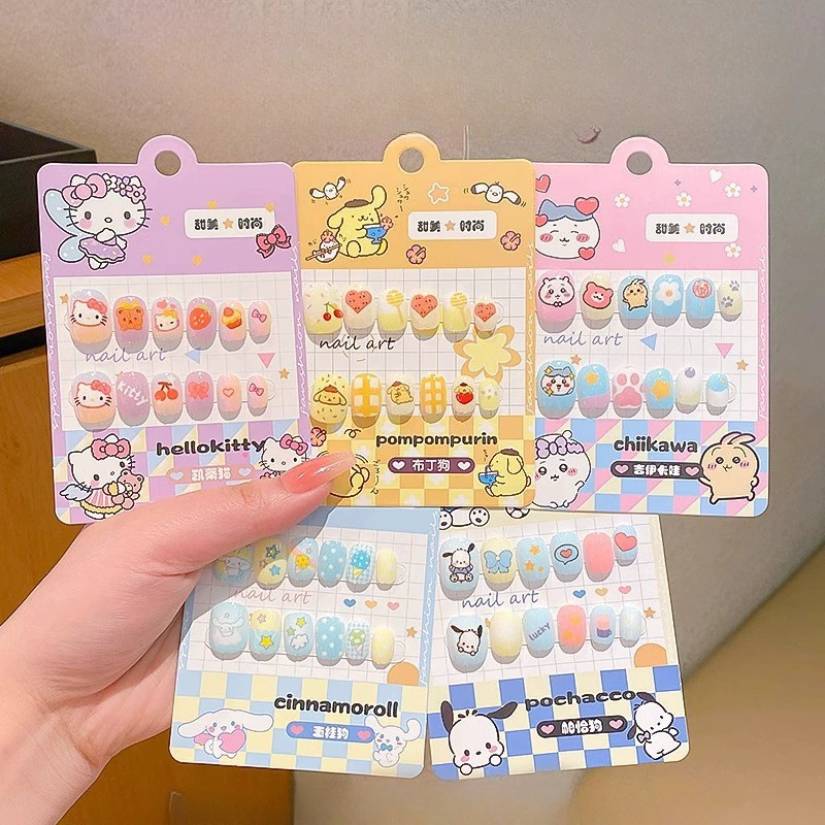 [ Set 10 Bộ ] Nail Trẻ Em Sanrio - 22328