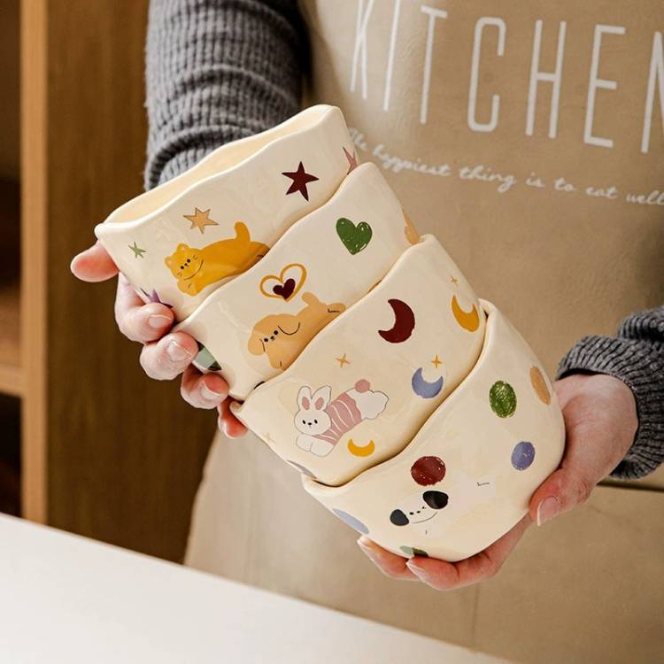 [ Set 4 Cái ] Bát Sứ - 22477