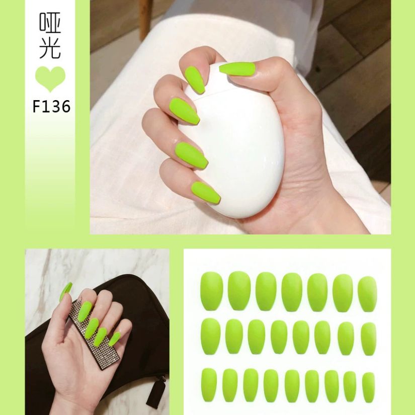 [ Set 10 Hộp ] Nail [ 24 PCS + Keo Thạch ] - 21945